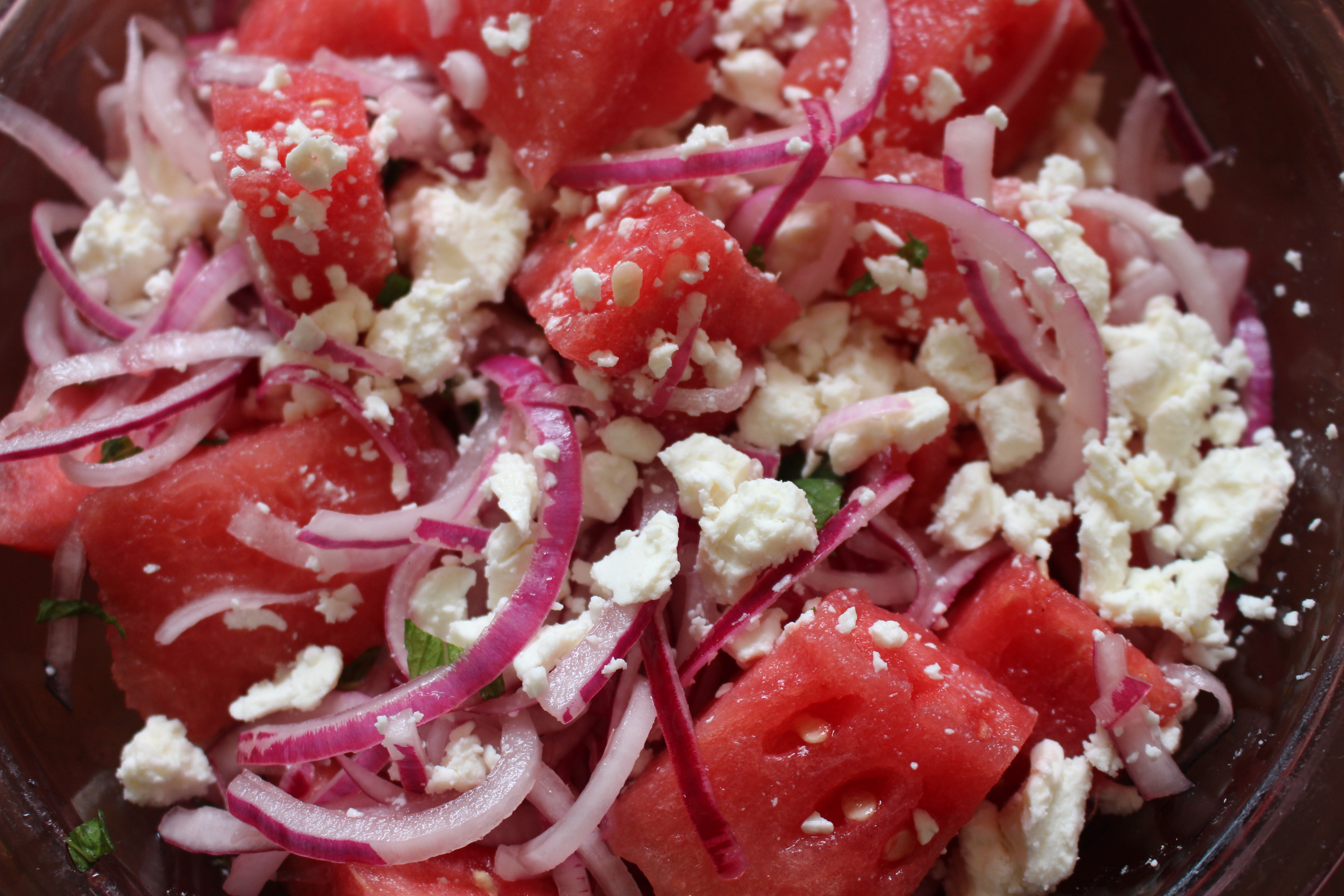 Watermelon and Feta Salad -