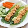 Buffalo Chicken Salad Lettuce Wrap