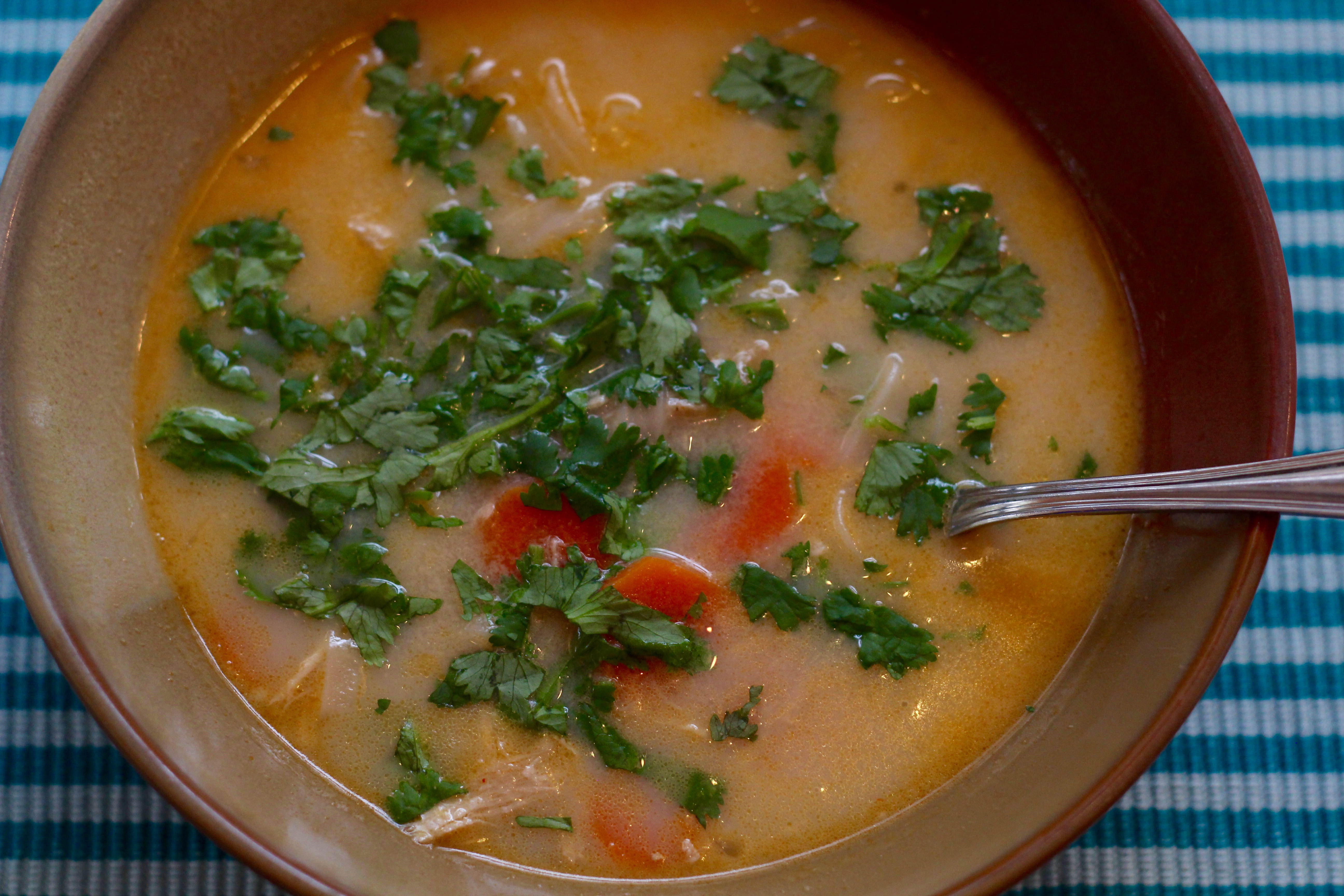 Thai Red Curry Soup -