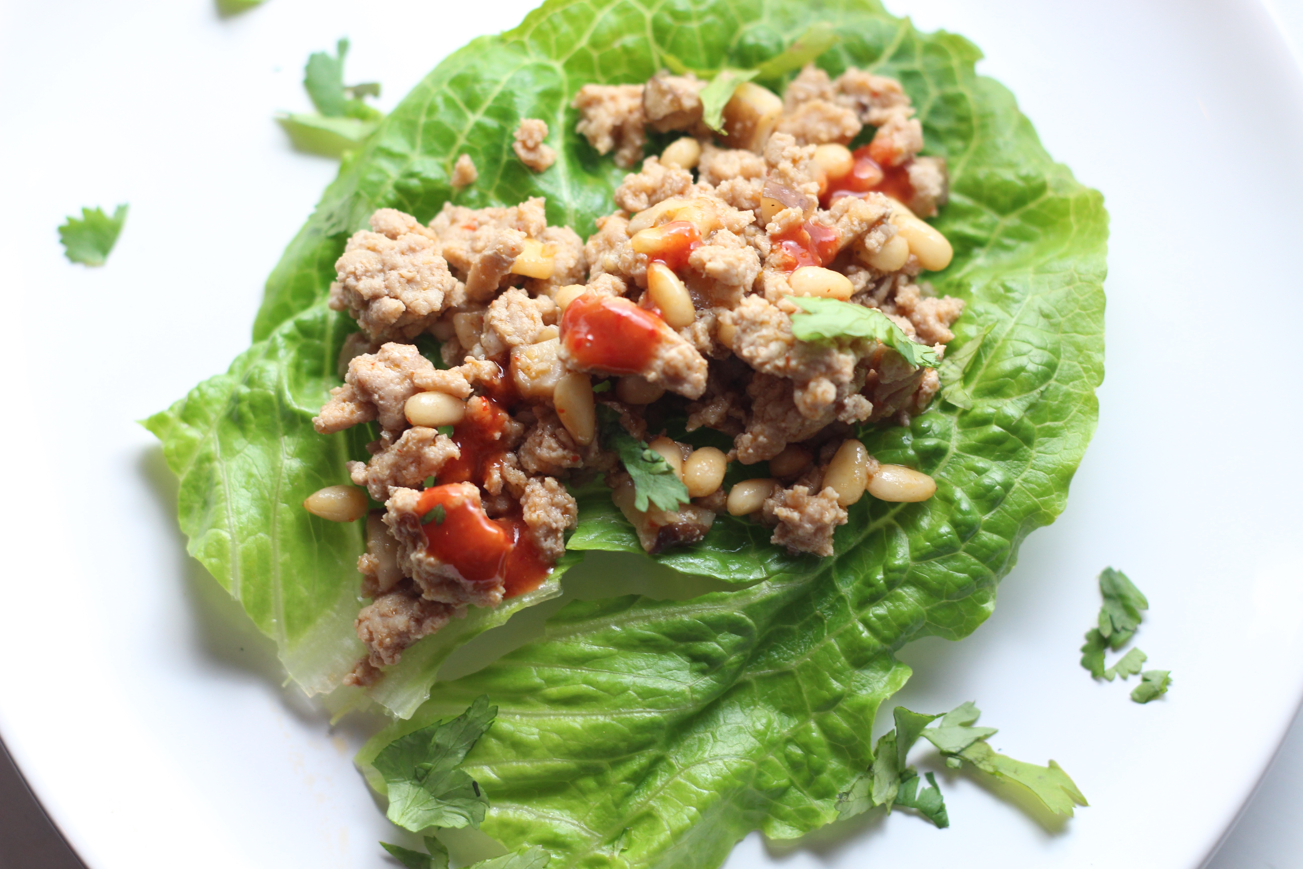 Asian Lettuce Wraps - Gluten Free -